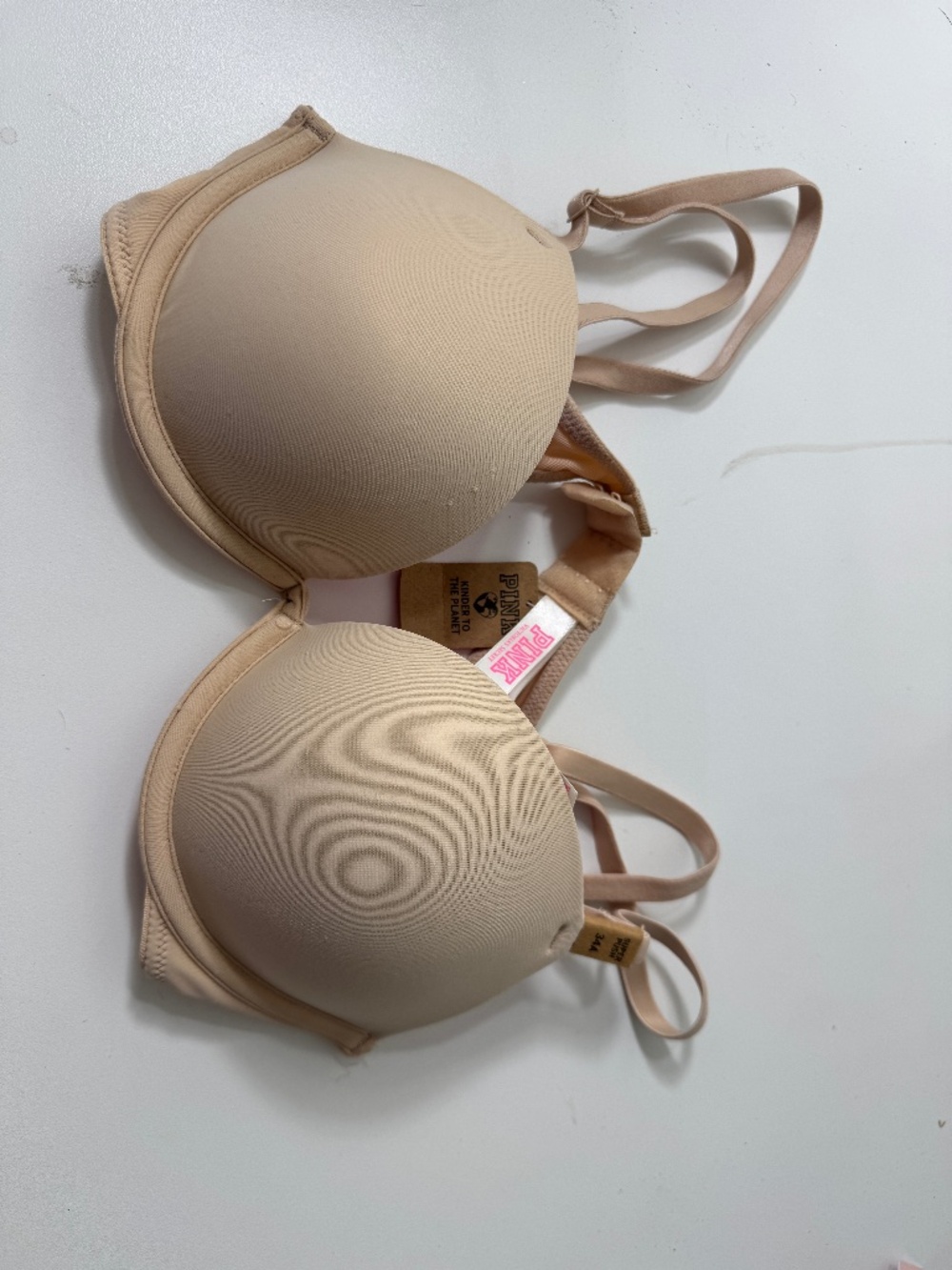 Victoria's Secret Tan Super Push Up Bra NEW WITH TAGS size 34A